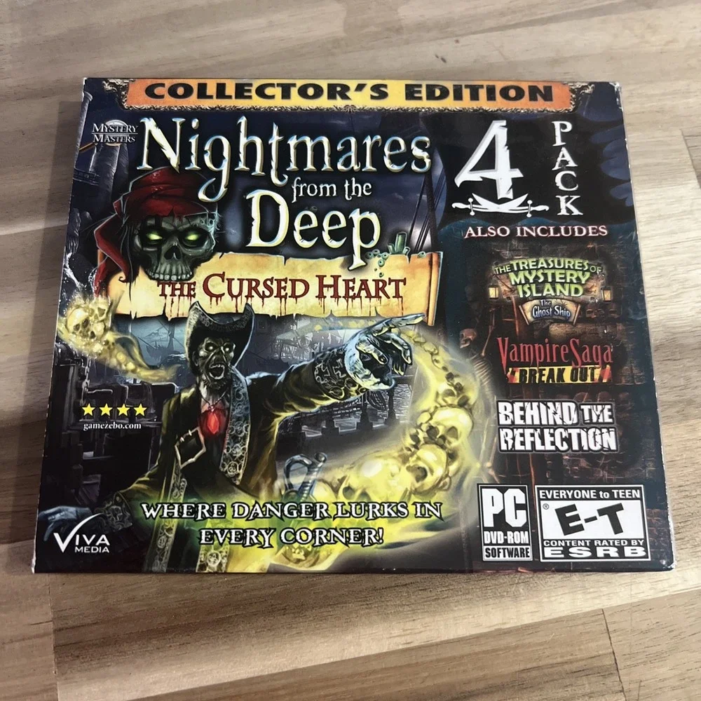 Nightmares From the Deep: The Cursed Heart -- Collector's Edition 4 Pack (PC,...